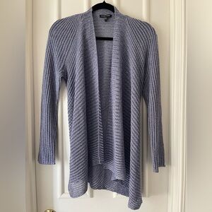 Eileen Fisher Heathered Blue Cardigan